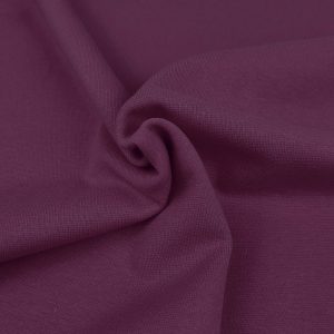 Biobündchen uni (schmal) – Emma – pflaume 087