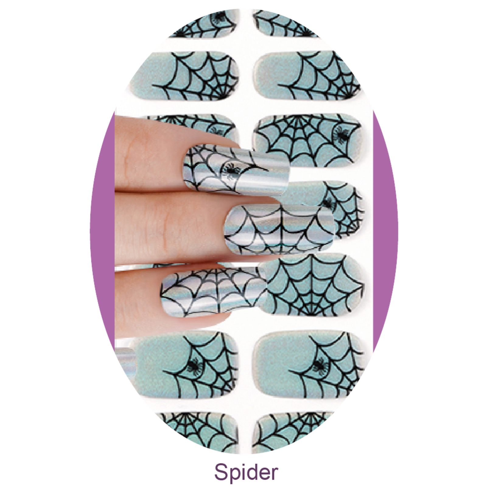 UV Gel Folien – Manilou – Spider