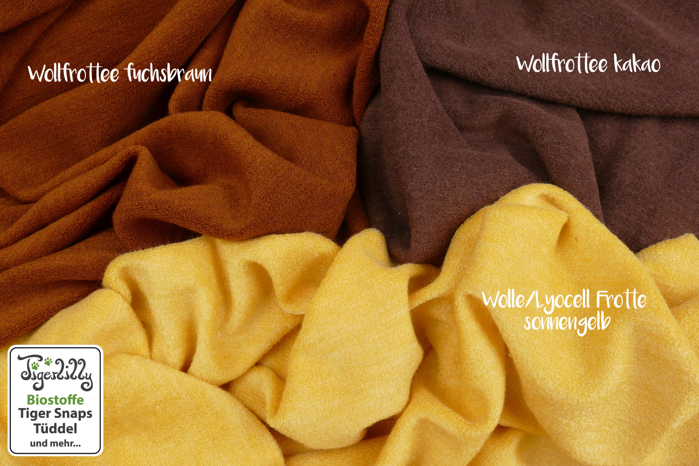 Bio Wollfrottee (Merino) – Tigerlilly EP – fuchsbraun – Bild 4